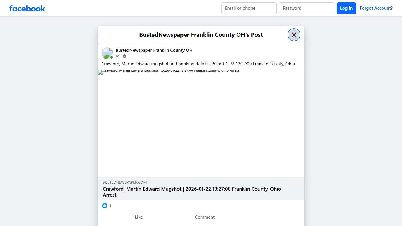 Crawford, Martin... - BustedNewspaper Franklin County OH Facebook
